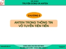 Bài giảng Truyền sóng và anten: Chương 8 - GV. Nguyễn Viết Minh