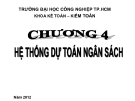 Bài giảng Kế toán quản trị: Chương 4 - TS. Trần Văn Tùng