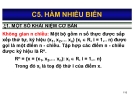 Bài giảng Toán kinh tế: Chương 5 - Nguyễn Ngọc Lam