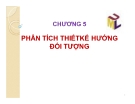 Bài giảng Công nghệ phần mềm: Chương 5 - GV. Trần Thị Thúy Nga