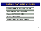 Bài giảng Toán kinh tế: Phần 2 - Nguyễn Ngọc Lam