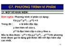 Bài giảng Toán kinh tế: Chương 7 - Nguyễn Ngọc Lam