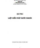 Giáo trình Luật hiến pháp nước ngoài: Phần B - PGS.TS Thái Vĩnh Thắng