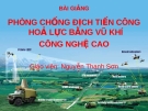 Bài giảng Phòng chống địch tiến công hoả lực bằng vũ khí công nghệ cao - GV. Nguyễn Thanh Sơn
