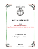 Tiểu luận: Phân tích nhu cầu tài trợ vốn tại Công ty cổ phần Phát triển Nhà và Sản xuất Vật liệu Xây dựng Chí Linh