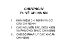 Bài giảng Luật tài chính - Chương 4: Pháp luật về chi ngân sách nhà nước