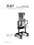 840 Ventilator System Operator’s and Technical Reference Manual