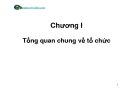 Bài giảng Phân tích và Thiết kế tổ chức: Chương I - ThS. Phan Anh Hồng