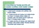 Bài giảng Thẩm quyền hành chính: Chương 3 - GV. Nguyễn Minh Tuấn