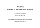 Bài giảng Máy điện: Chương 5 - TS. Nguyễn Quang Nam