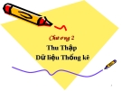 Bài giảng Nguyên lý thống kê: Chương 2 - GV. Quỳnh Phương