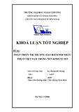 Khóa luận tốt nghiệp: Phát triển thị trường bảo hiểm phi nhân thọ ở Việt Nam trong nền kinh tế mở