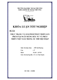 Khóa luận tốt nghiệp: Thực trạng và giải pháp phát triển sản phẩm tại ngân hàng đầu tư và phát triển Việt Nam trong xu thế hội nhập