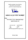 Khóa luận tốt nghiệp: Vinalines và quá trình hội nhập kinh tế quốc tế