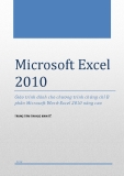 Microsoft Excel 2010 - Trung tâm tin học kinh tế