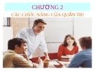 Bài giảng môn Quản trị doanh nghiệp: Chương 2 - ThS. Nguyễn Thị Hương (ĐH Công nghiệp TP.HCM)