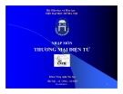 Nhập môn Thương mại điện tử - Thái Thanh Sơn