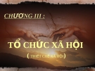 Bài giảng Xã hội học: Chương III