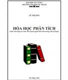 Giáo trình Hóa học phân tích: Phần 1 - Lê Thị Mùi