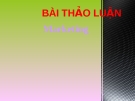 Bài thảo luận Marketing