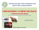 Bài giảng Cholesterol và bệnh tim mạch - ThS. Đỗ Văn Tuân