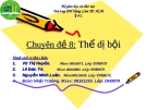 Chuyên đề 8: Thể dị bội