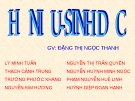 Thuyết trình Hệ niệu sinh dục