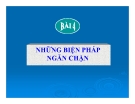 Bài giảng Tố tụng hình sự - Bài 4: Những biện pháp ngăn chặn