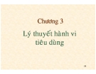 Bài giảng Kinh tế vi mô: Chương 3 - TS. Hạ Thị Thiều Dao