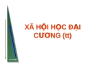 Bài giảng Xã hội học đại cương: Chương 1 Phần II - ThS. Đỗ Hồng Quân