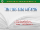 Ôn tập Ngôn ngữ lập trình C - GV. Dương Khai Phong