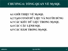 Bài giảng Lập trình Web: Chương 6 - Ths. Trần Phi Hảo