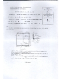Đề thi chuyên đề Bê tông cốt thép - ĐH Dân Lập Văn Lang
