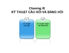 Bài giảng Điều tra xã hội học: Chương 3 - ThS. Nguyễn Thị Xuân Mai