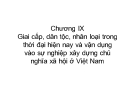 Bài giảng Triết học nâng cao - Chương 9