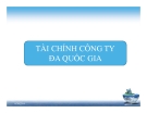 Bài giảng Tài chính công ty đa quốc gia - Chương 3 (2014)