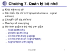 Bài giảng Hệ điều hành: Chương 7 - ThS. Hà Lê Hoài Thương