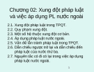 Bài giảng Tư pháp quốc tế: Chương 2