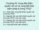 Bài giảng Tư pháp quốc tế: Chương 3