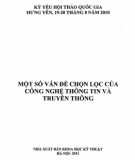 Một số vấn đề chọn lọc của Công nghệ thông tin và Truyền thông: Phần 1 - NXB. Khoa học kỹ thuật