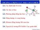 Bài giảng Vật lý đại cương: Chương 2 - Lê Văn Nam