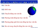 Bài giảng Vật lý đại cương: Chương 3 - Lê Văn Nam