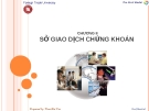 Bài giảng Thị trường chứng khoán: Chương 2 - Trần Hải Yến