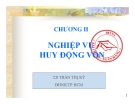 Bài giảng Kế toán ngân hàng: Chương 2 -  TS. Trần Thị Kỳ