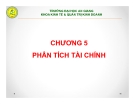 Bài giảng Thiết lập và thẩm định dự án đầu tư: Chương 5 - GV. Phạm Bảo Thạch