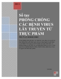 Sổ tay Phòng chống các bệnh virus lây truyền từ thực phẩm - PGS.TS. Lê Hoàng Ninh