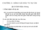 Bài giảng Quản lý năng lượng: Chương 6 - ĐH Thủy lợi