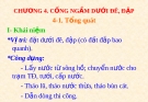 Bài giảng Công trình trên hệ thống thủy lợi: Chương 4 - GS.TS. Nguyễn Chiến