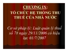 Bài giảng Thuế: Chương 9 - TS. Nguyễn Văn Nhơn