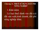 Bài giảng Thuế: Chương 11 - TS. Nguyễn Văn Nhơn